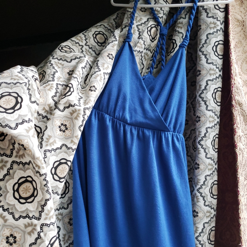 Mudd blue tank top, S